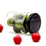 Customized Household Preserve Pickle Glass Canning Jar Hexagonal Freezing Glass