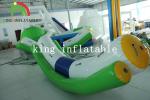 Outdoor Summer Water Games White / Green Blow Water Seesaw PVC Toy For Kids And
