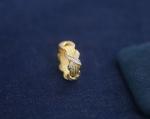 ODM 925 Silver 18K Gold Plated Ring Jewellery Zircon Eternity Band
