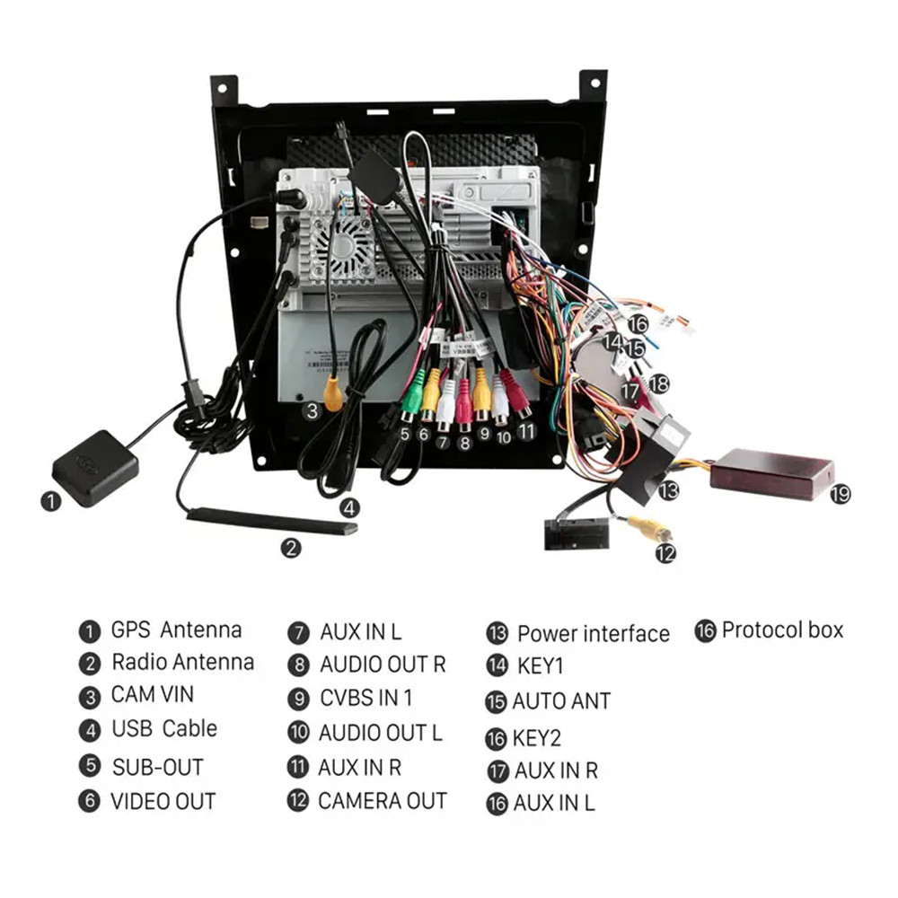 9.7'' Car Radio System High-quality Car Video Player For Bentley Flying Spur 2012-2019