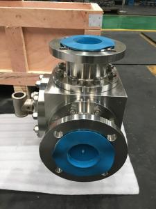 China Top Entry Four Way Multiple Bore Ball Valve wholesale