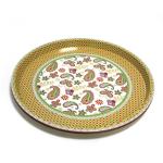 Round Deep Serving Metal Tray