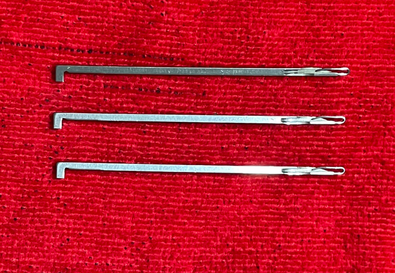 MULLER Textile Spares Parts Knitting Machine Needle Steel Material