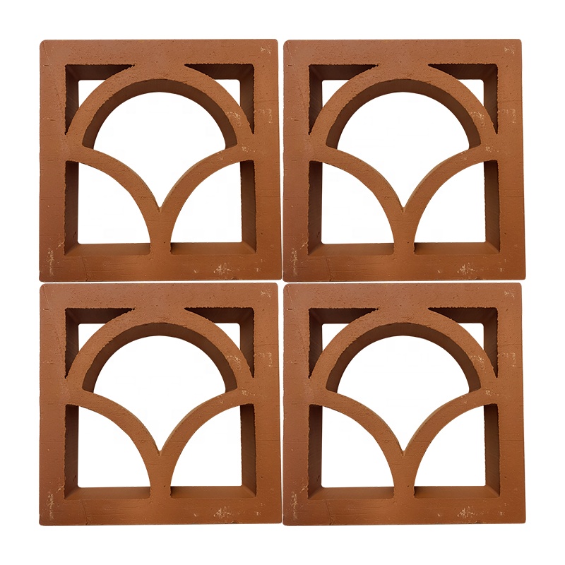 Terracotta Red Breeze Blocks The Ultimate Solution for Clay Brick Screening and Walling