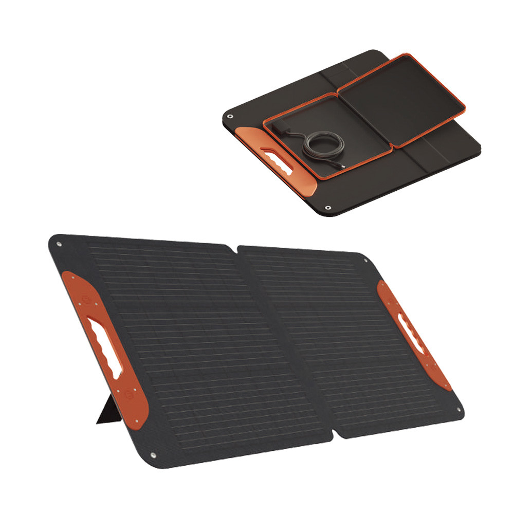 100W ETFE Mono Crystalline Solar Panels Lightweight Portable Solar Panels For Caravans