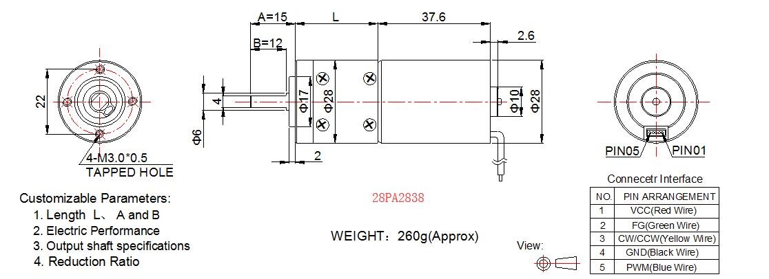 3 - 24v Metal Small Planetary Gearbox , Micro Planetary Gear Motor For Smart Robots
