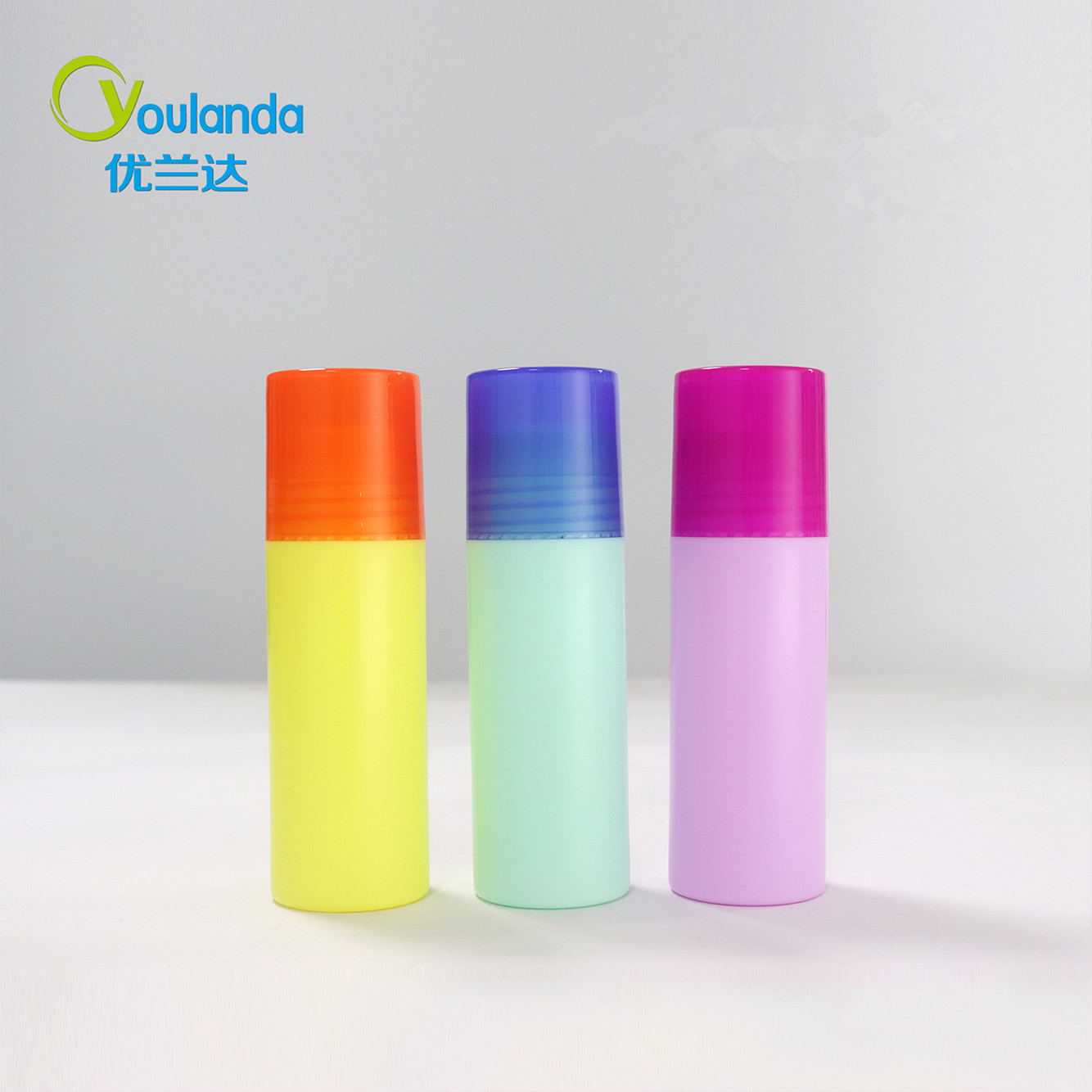 100ml Leak Proof Roller Bottles PP Roller Container Refillable Roll On Perfume Bottle