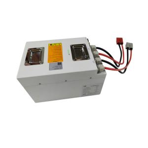 China Rechargeable Lithium Iron Phosphate Battery AGV 24V 60AH With LED wholesale