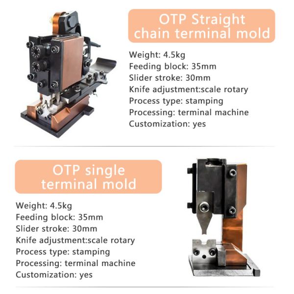 High Precision Manufacturing Custom Ring Round Spade Flag Pin Copper Insulated Terminal Applicator Crimping Terminales Molds