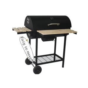 China Smokeless Charcoal Grill with Flip Rotisserie and Table Commercial Outdoor Barrel BBQ wholesale