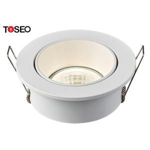 China IP20 White Adjustable Aluminium Ceiling Downlight 5w AC 220-240V wholesale