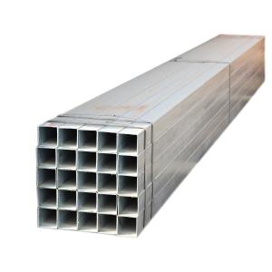 China Black Square Mild Steel Pipe Tube Q345 Q235 Q215 MAterial 40mm Thickness wholesale