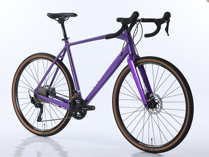 GOMID 700 40c Racing Bike Carbon Fork Gravel Bicycle Gear Cycle Roadbike Touring Bisiklet with Alloy Gravel Drop Handlebar