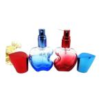perfume glass bottle 100ml recycled glass bottles black blue red pink green cap