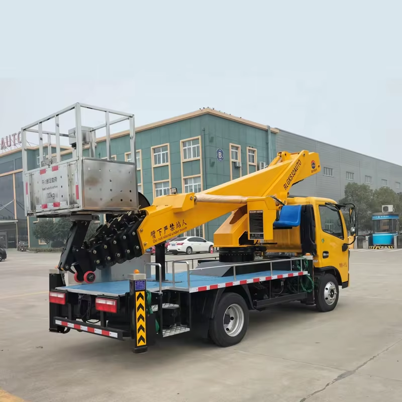 32m Dongfeng Dorica Telescopic Boom Aerial Platform Truck Aerial Work Truck Hoisting Machinery