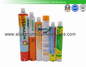 China Medicine Aluminium Tube Packaging , Recyclable Body Cream Collapsible Metal Tube wholesale