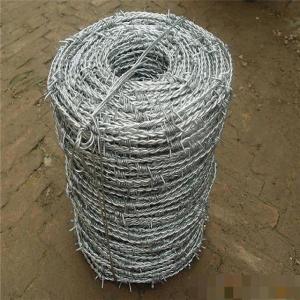 China Anti Rust Galvanized Barbed Wire , Military Barbed Wire Convenient Installation wholesale