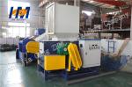 Dual Shaft Shear Plastic Waste Shredding Machine Microcomputer Automatic Control