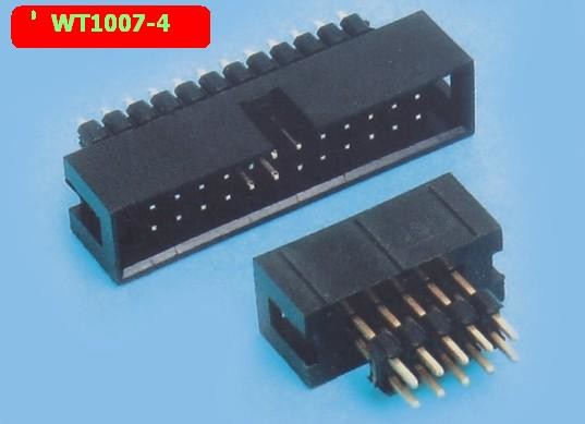 Wt1007-4 2.54mm Male Female Header Pins Dc3 Simple Horn Pin Socket Heightening