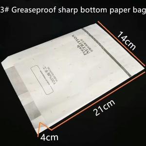 China Disposable Biodegradable Greaseproof Takeaway SOS Paper Bag wholesale