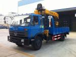 6 Wheel Truck Mounted Hydraulic Crane , 5 Tons XCMG Powerful Truck Mounted