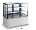 Commercial Fan Cooling Refrigerated Cake Display Cabinets Steam For Humidificati