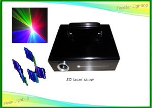 China Multicolor Laser Stage Light , Stage 3d Laser Light Aluminum House wholesale