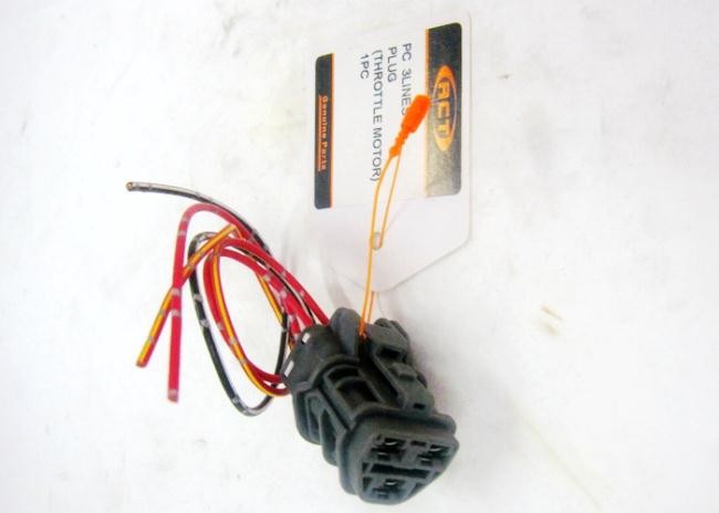 Throttle Motor Assy Plug 3Lines Komatsu Excavator Spare Parts Komatsu Machinery