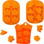 Halloween Silicone Baking Moulds CU Approved Odorless Spotless