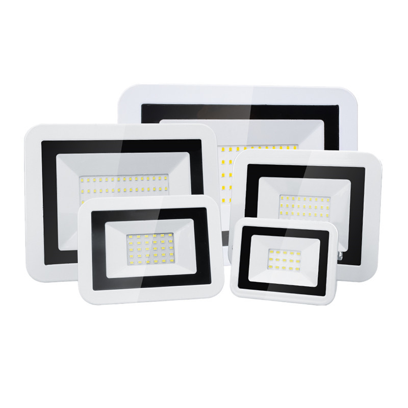 IP66 Slimline LED Floodlight 10w 20w 30w 50w Die Cast Aluminum Shell Easy Install