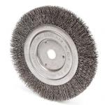 Polishing Round Wire Brush Crimped Filament With Aluminum Alloy Bars
