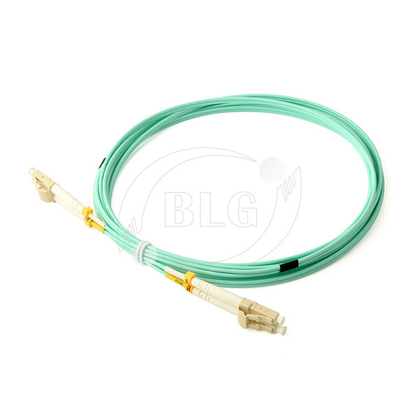 LC - LC Fiber Optic Patch Cord OM4 Duplex Jumper Fiber Cord 1M 2M 3M