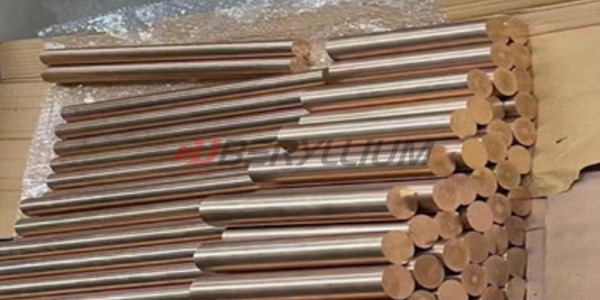 CuBe2Pb C17300 Copper Alloy Rod 1.6mmx3000mm By ASTM B196