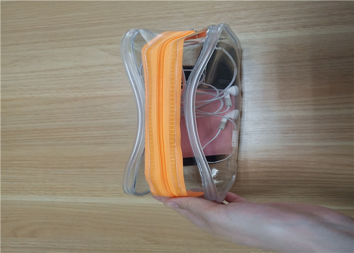 Promotional Reusable PVC Ziplock Plastic Bags For Packing The Daily Necessities