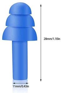 China Shooting Reusable Silicone Soft Ear Plugs For Noisy Occasion wholesale