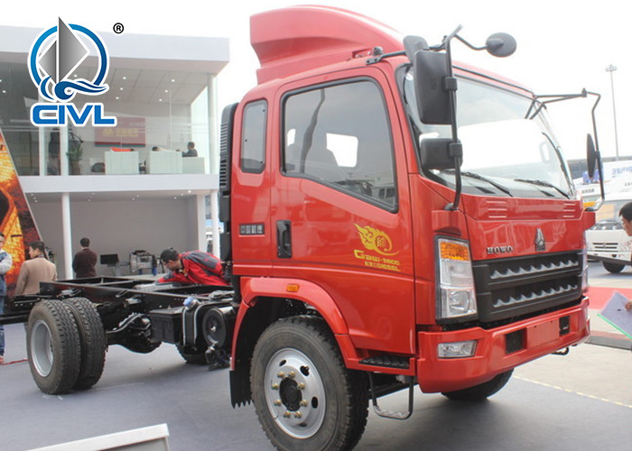 Sinotruck 5-7 Tons Light Truck Cummins Engine 129hp Mini Cargo Truck Light Lorry Truck For Sale