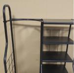 Black Sturdy Steel Golf Equipment Storage Rack 9.4KG Anti UV Surface Painting