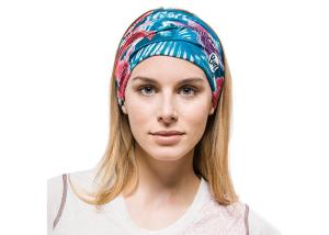 China Fitness Uv Protection Headwear , Dark Blue Neck Scarf Breathable wholesale