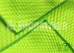 100% Polyester Warp - Knitted Mesh Kitchen Cleaning Cloth Oil - Resistant Green