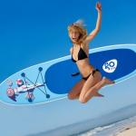 Blue 441 lbs 3 Fin 10'X30''X6'' Inflatable Paddleboards