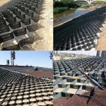Slope Protection HDPE Geocell Honeycomb Sheet Plastic Geo Cell