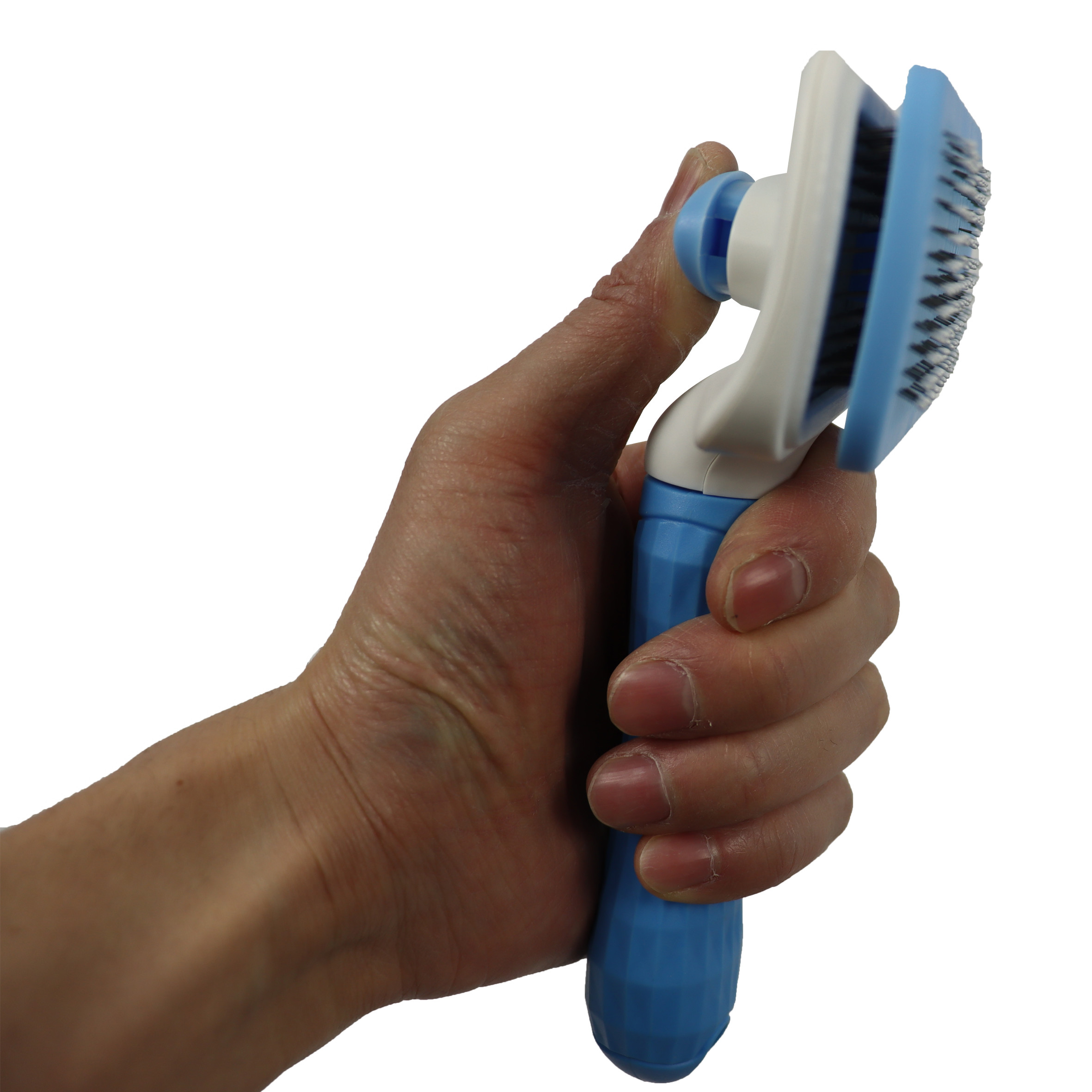 Steel Safe Dematting Pet Comb Brush Grooming Long Pin Self Cleaning For Cats