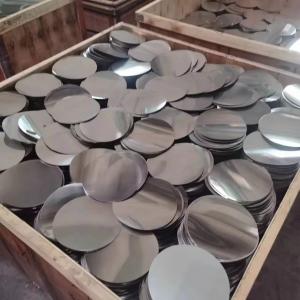 China 5.5mm 304 Stainless Steel Disc 201 316L Stainless Steel Circle For Food And Industry wholesale