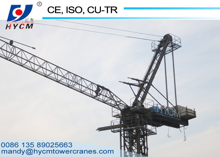 QTD160(4043) Luffing Jib Internal Climbing Tower Crane for High Rising Buliding