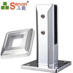 Swimming Pool Frameless Glass Pool Fence Spigots 304 Stainless Steel ASTM