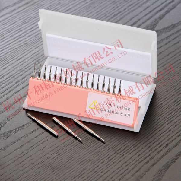 HRA90 3mm Tungsten Carbide Nozzle , Mirror Surface Coil Winding Machine Wire Nozzle