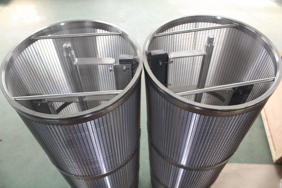 Wedge Wire Cone Screen / Rotary Drum Screen / Johnson Cylindrical Filter Basket