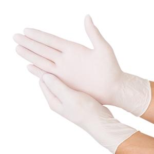 China ISO13485 Safety Disposable Latex Examination Gloves wholesale