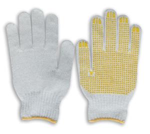 China PVC Dotted Cotton Gloves, PVC Dotted Gloves wholesale