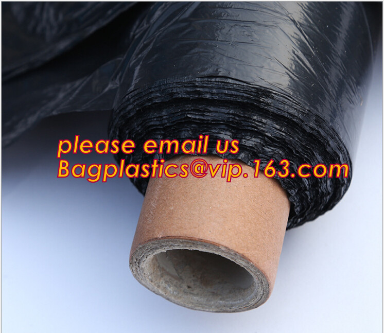 black/silver/white/blue biodegradable plastic agricultural mulch film price,20 micron white black plastic mulch film UV
